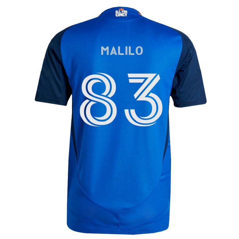 Danxen Kid Chance Malilo #83 Royal Blue Orange Home Jersey 2026/27 T-Shirt