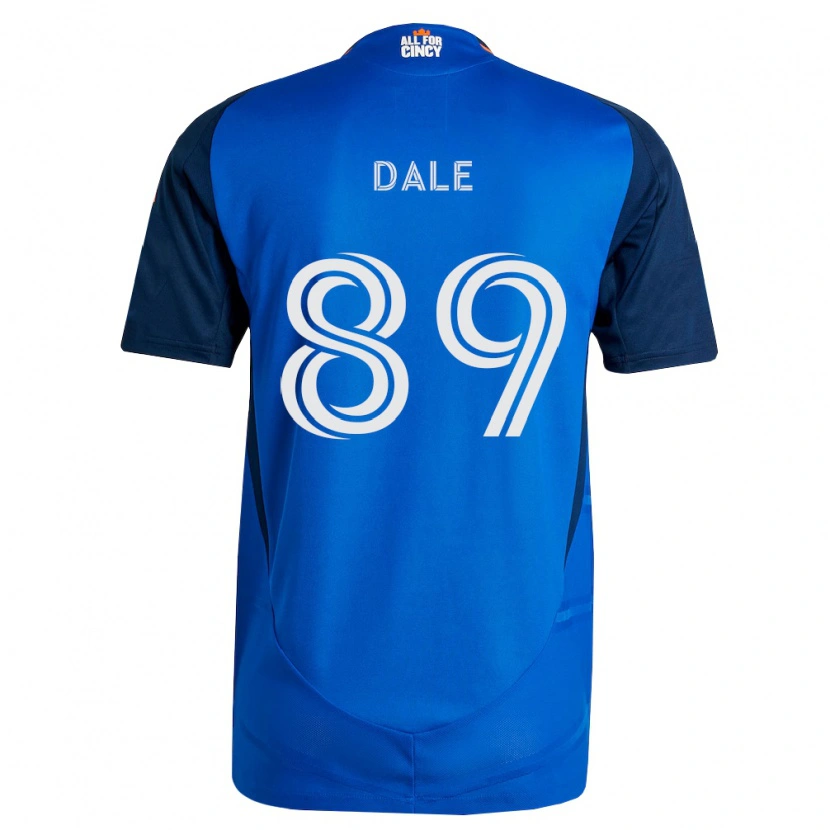 Danxen Kid Connor Dale #89 Royal Blue Orange Home Jersey 2026/27 T-Shirt