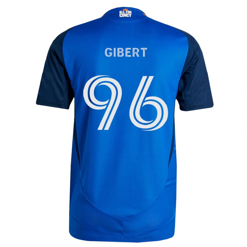 Danxen Kid Gaël Gibert #96 Royal Blue Orange Home Jersey 2026/27 T-Shirt