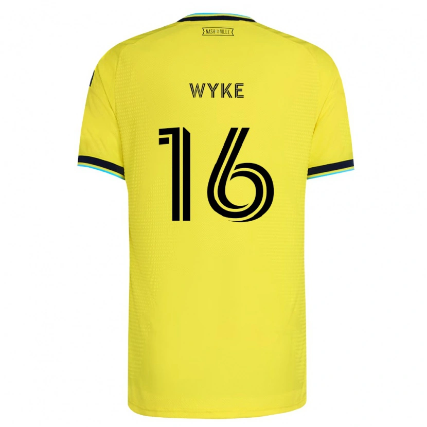 Danxen Kid Laurence Wyke #16 Bright Yellow Navy Blue Home Jersey 2026/27 T-Shirt