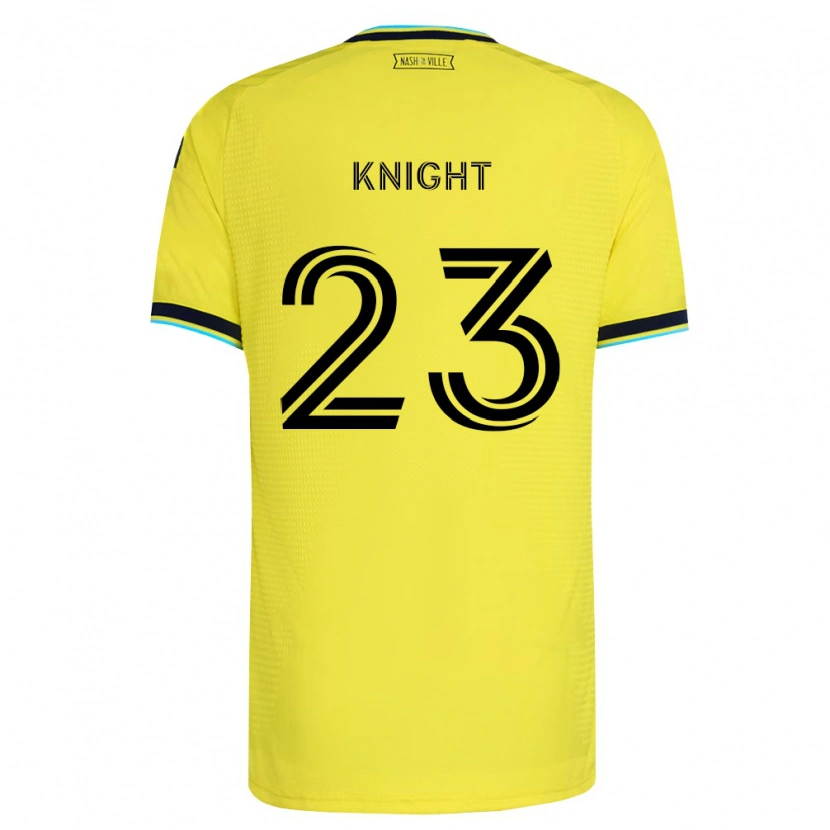 Danxen Kid Jordan Knight #23 Bright Yellow Navy Blue Home Jersey 2026/27 T-Shirt