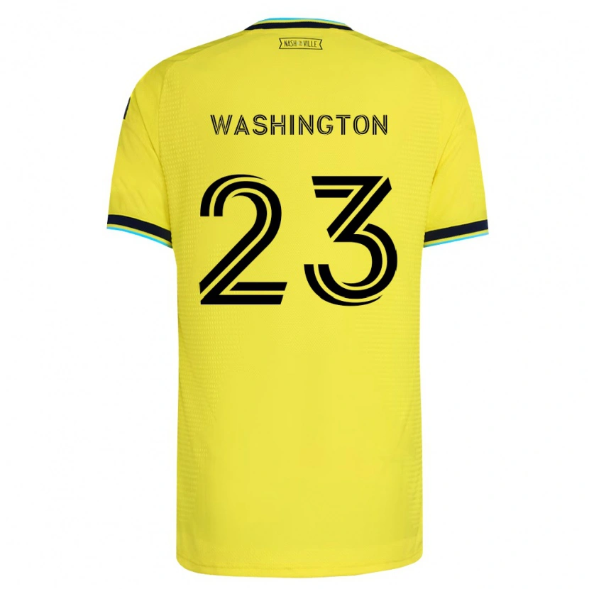 Danxen Kid Taylor Washington #23 Bright Yellow Navy Blue Home Jersey 2026/27 T-Shirt