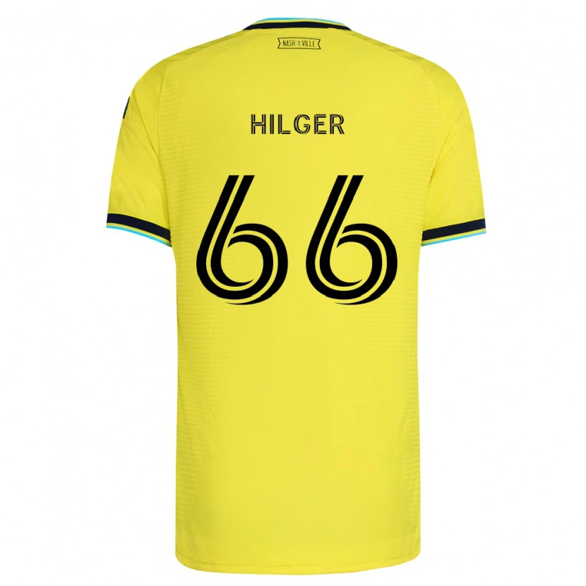 Danxen Kid Brooks Hilger #66 Bright Yellow Navy Blue Home Jersey 2026/27 T-Shirt