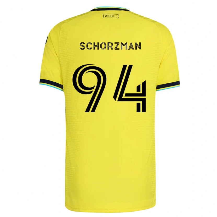 Danxen Kid Eamon Schorzman #94 Bright Yellow Navy Blue Home Jersey 2026/27 T-Shirt