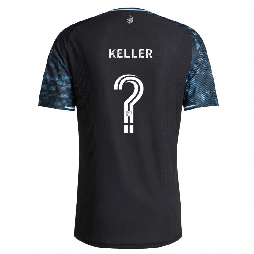 Danxen Kid Kipp Keller #0 Black White Home Jersey 2026/27 T-Shirt
