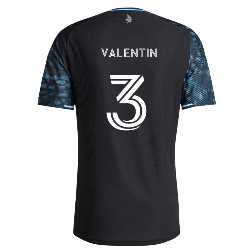 Danxen Kid Zarek Valentin #3 Black White Home Jersey 2026/27 T-Shirt