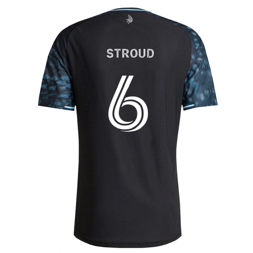 Danxen Kid Peter Stroud #6 Black White Home Jersey 2026/27 T-Shirt