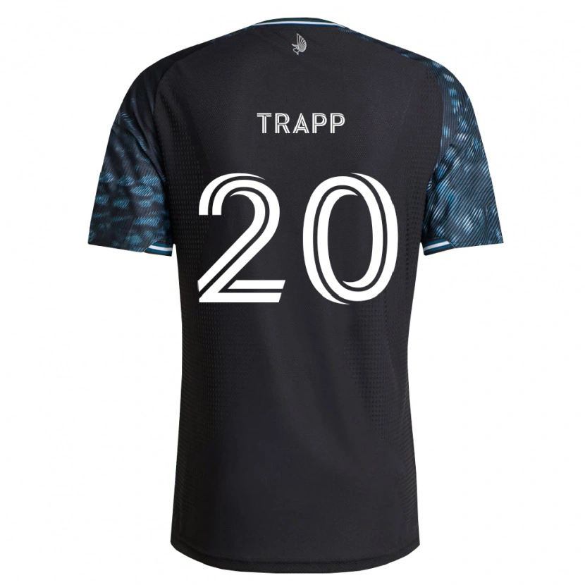 Danxen Kid Wil Trapp #20 Black White Home Jersey 2026/27 T-Shirt