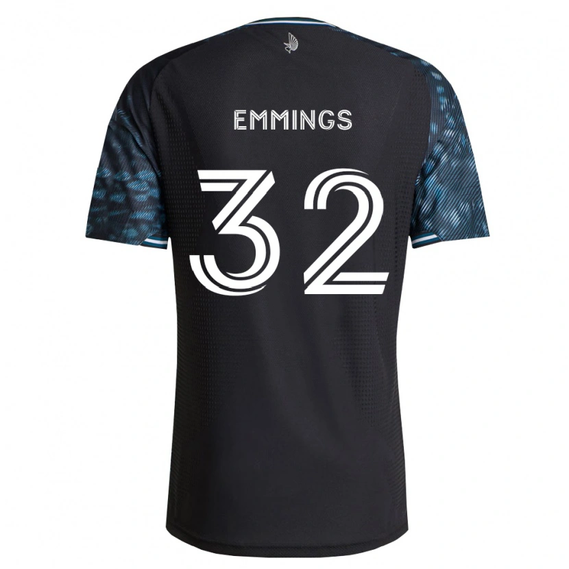 Danxen Kid Fred Emmings #32 Black White Home Jersey 2026/27 T-Shirt