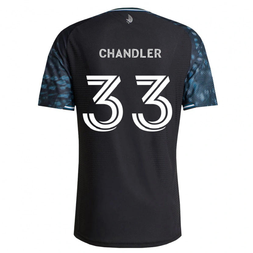 Danxen Kid Kieran Chandler #33 Black White Home Jersey 2026/27 T-Shirt