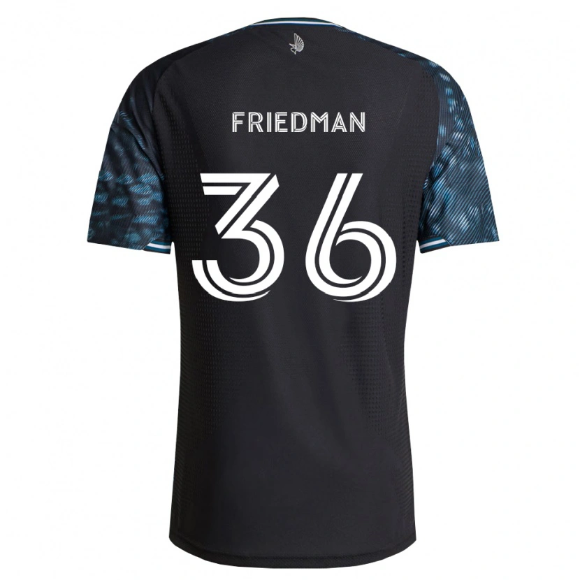 Danxen Kid Jakob Friedman #36 Black White Home Jersey 2026/27 T-Shirt