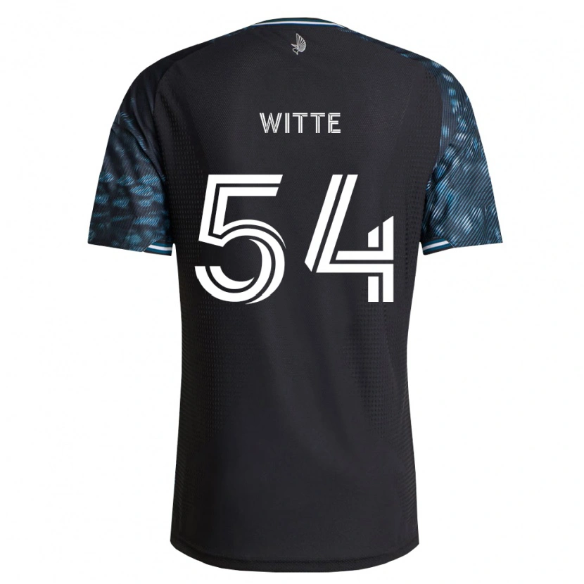 Danxen Kid Alex Witte #54 Black White Home Jersey 2026/27 T-Shirt