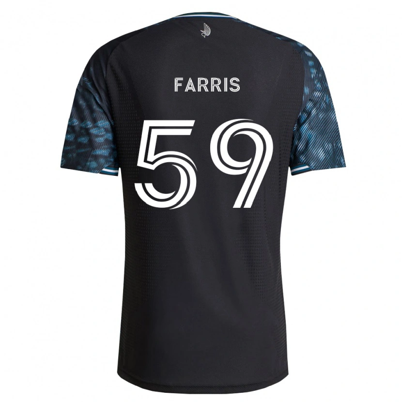 Danxen Kid John Farris #59 Black White Home Jersey 2026/27 T-Shirt