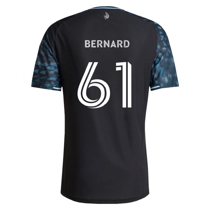 Danxen Kid Jadan Bernard #61 Black White Home Jersey 2026/27 T-Shirt