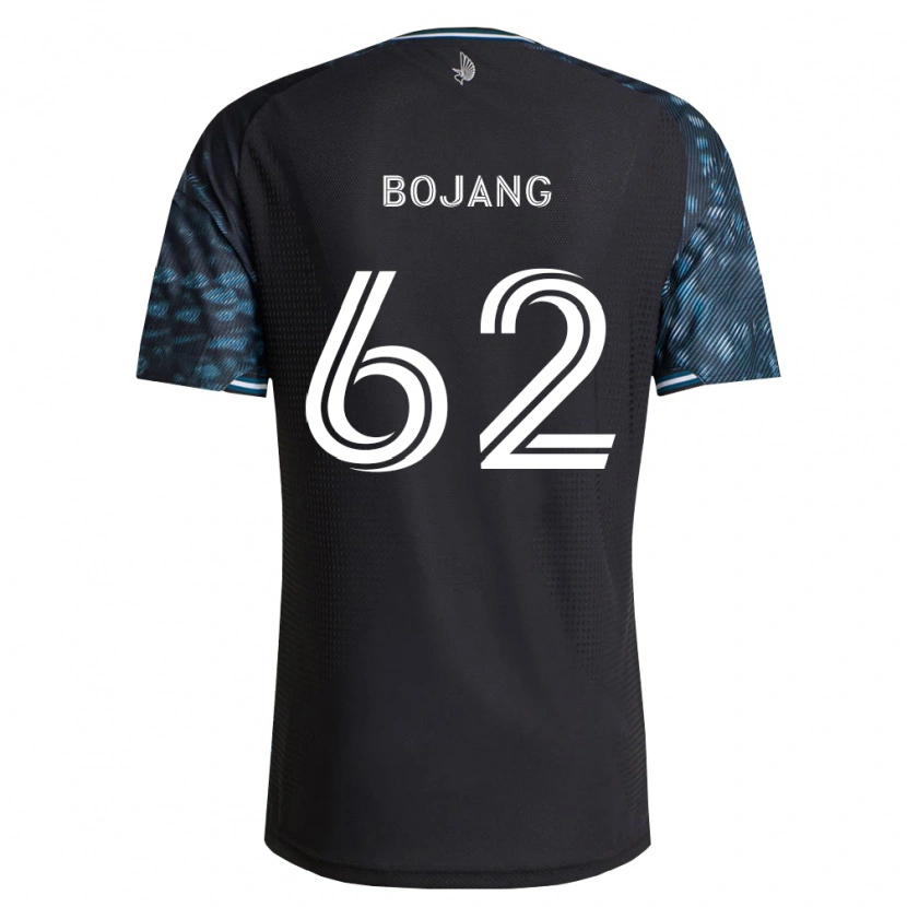 Danxen Kid Mohammad Bojang #62 Black White Home Jersey 2026/27 T-Shirt