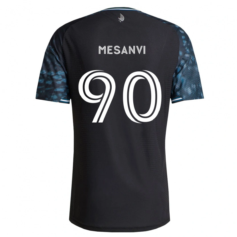 Danxen Kid Loïc Mesanvi #90 Black White Home Jersey 2026/27 T-Shirt