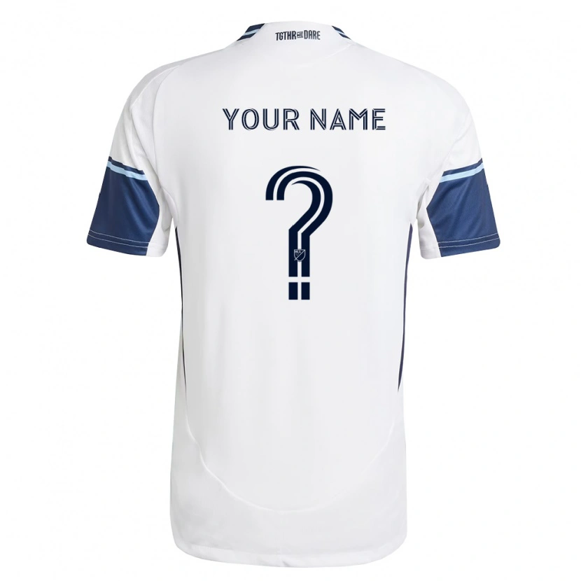 Danxen Kid Your Name #0 White Royal Blue Home Jersey 2026/27 T-Shirt