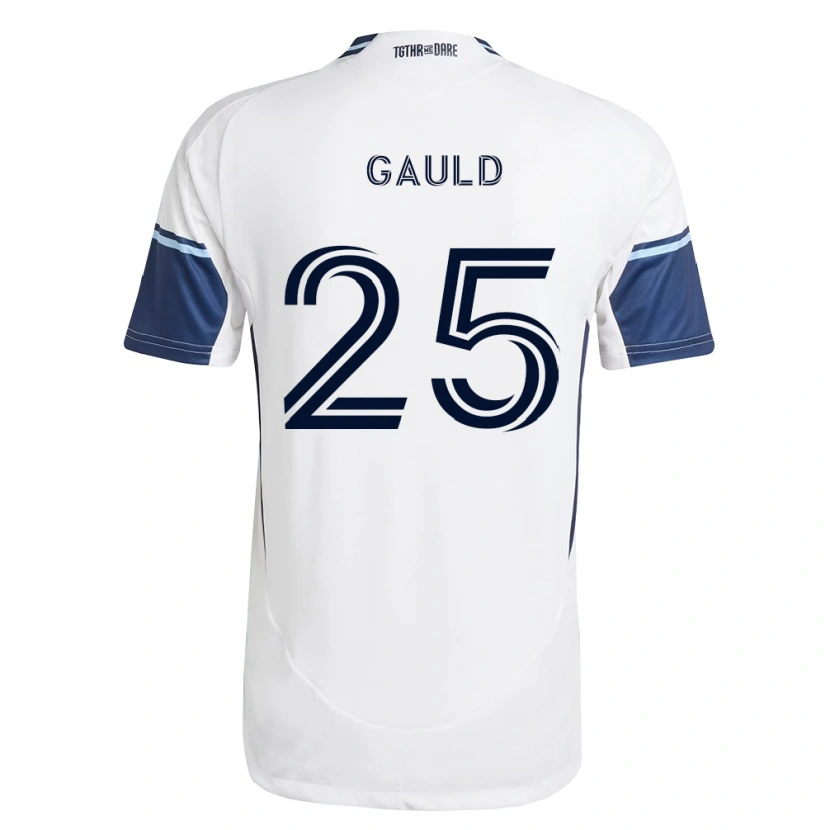 Danxen Kid Ryan Gauld #25 White Royal Blue Home Jersey 2026/27 T-Shirt