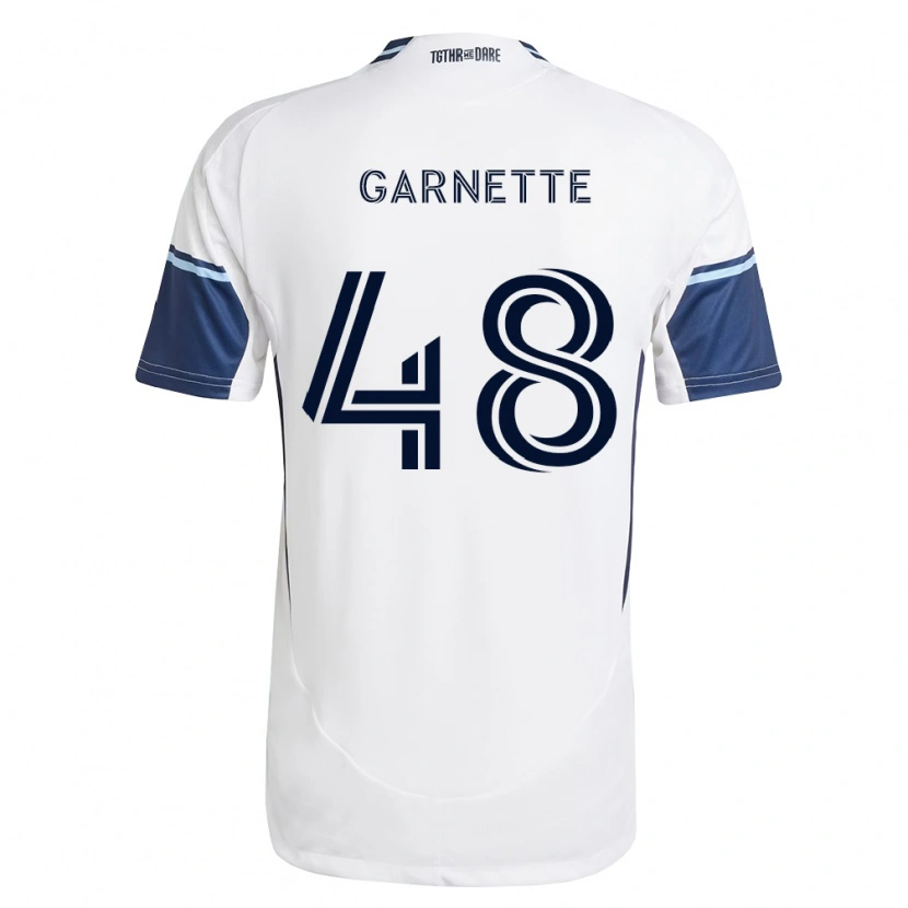 Danxen Kid Micaah Garnette #48 White Royal Blue Home Jersey 2026/27 T-Shirt