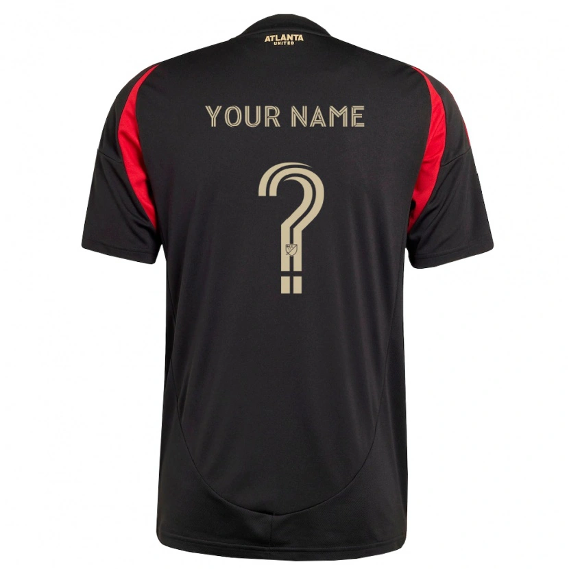 Danxen Kid Your Name #0 Black Red Home Jersey 2026/27 T-Shirt