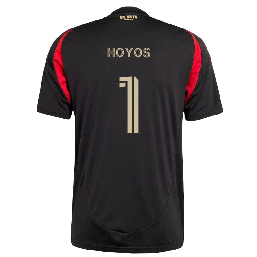 Danxen Kid Lucas Hoyos #1 Black Red Home Jersey 2026/27 T-Shirt