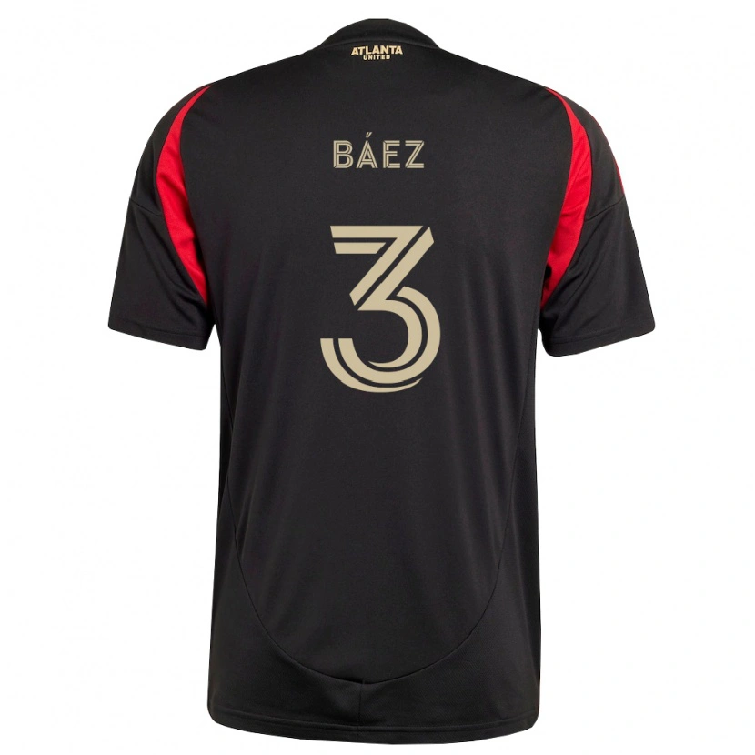 Danxen Kid Elías Báez #3 Black Red Home Jersey 2026/27 T-Shirt