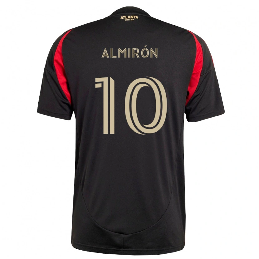 Danxen Kid Miguel Almirón #10 Black Red Home Jersey 2026/27 T-Shirt