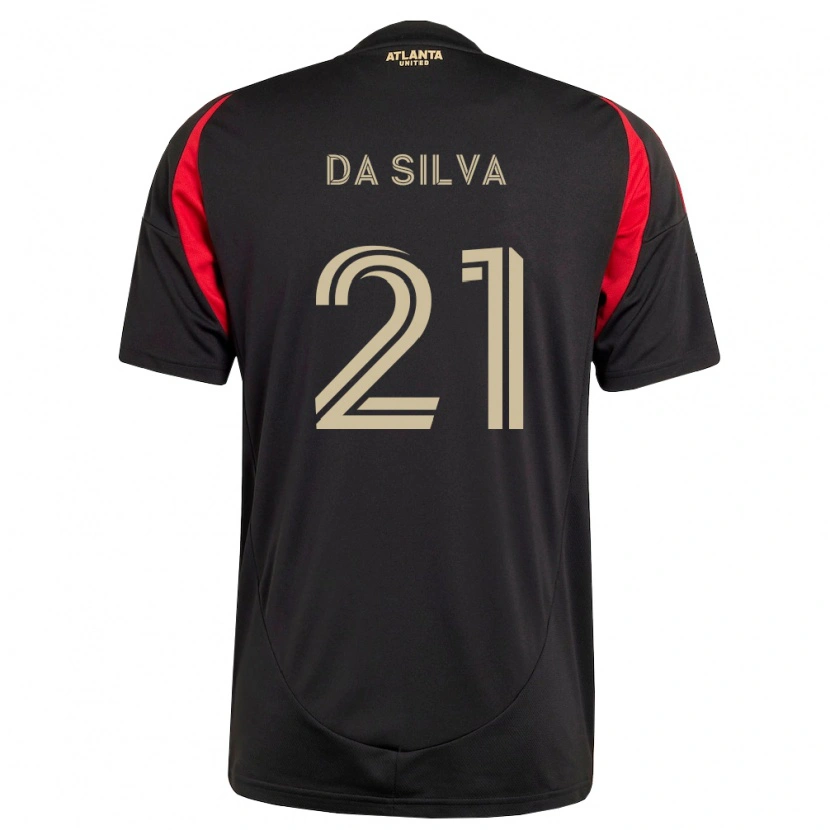 Danxen Kid Lucas Da Silva #21 Black Red Home Jersey 2026/27 T-Shirt