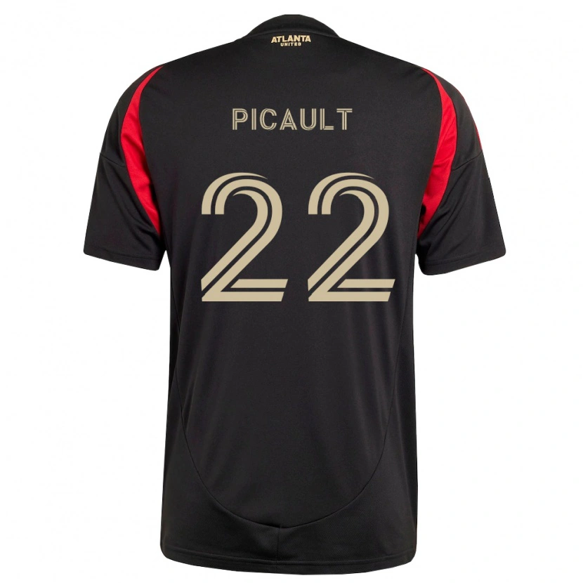 Danxen Kid Fafà Picault #22 Black Red Home Jersey 2026/27 T-Shirt