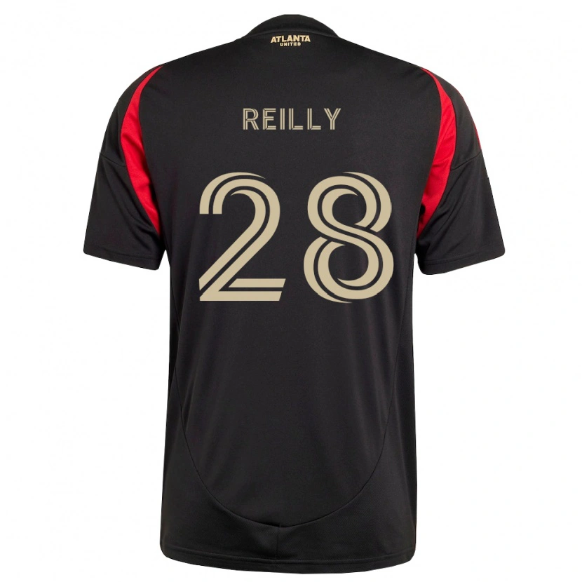 Danxen Kid Will Reilly #28 Black Red Home Jersey 2026/27 T-Shirt