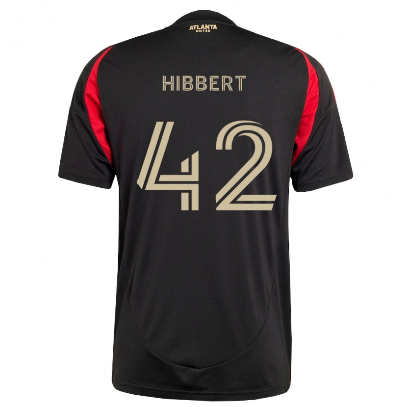 Danxen Kid Jayden Hibbert #42 Black Red Home Jersey 2026/27 T-Shirt