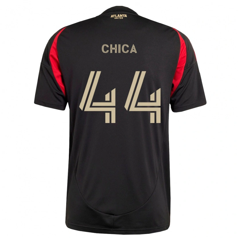 Danxen Kid Daniel Chica #44 Black Red Home Jersey 2026/27 T-Shirt