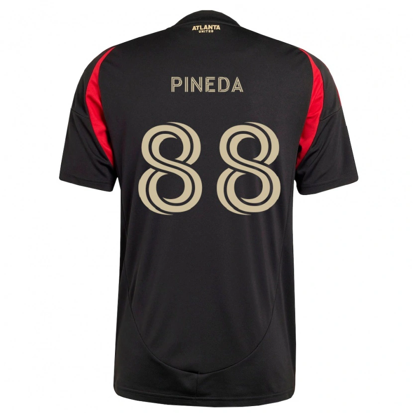 Danxen Kid Miguel Pineda #88 Black Red Home Jersey 2026/27 T-Shirt