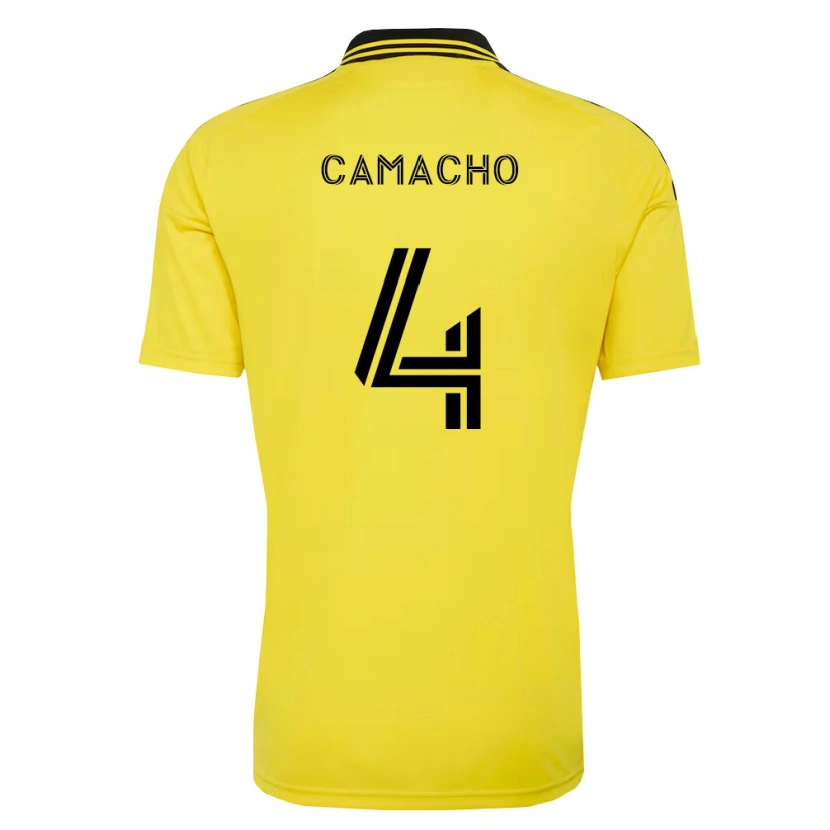 Danxen Kid Rudy Camacho #4 Yellow Black Home Jersey 2026/27 T-Shirt