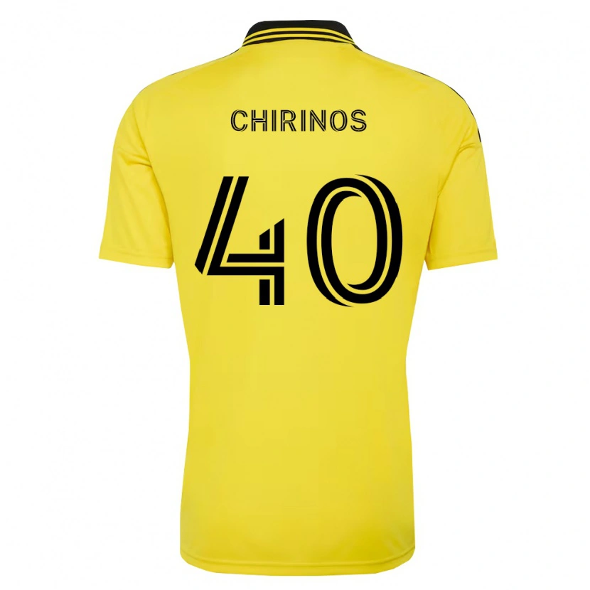 Danxen Kid Johann Chirinos #40 Yellow Black Home Jersey 2026/27 T-Shirt