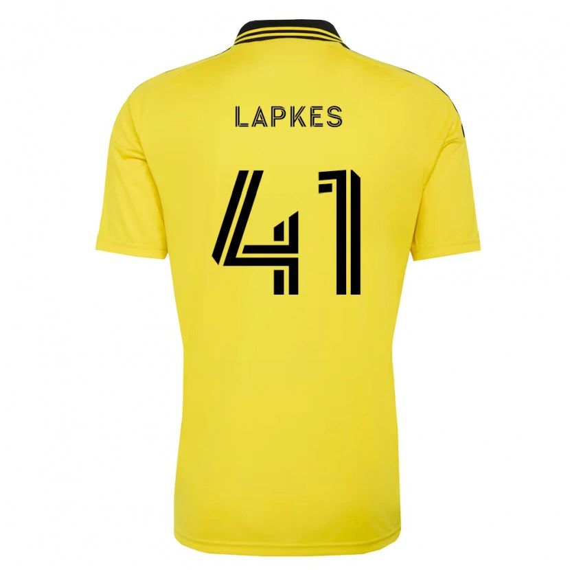 Danxen Kid Stanislav Lapkes #41 Yellow Black Home Jersey 2026/27 T-Shirt