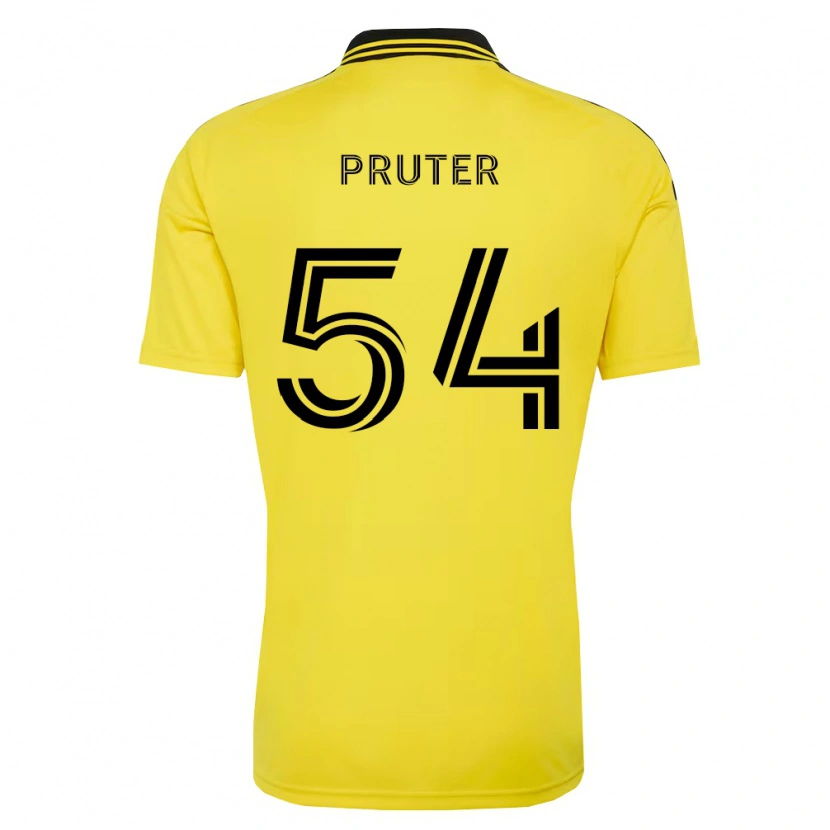 Danxen Kid Luke Pruter #54 Yellow Black Home Jersey 2026/27 T-Shirt