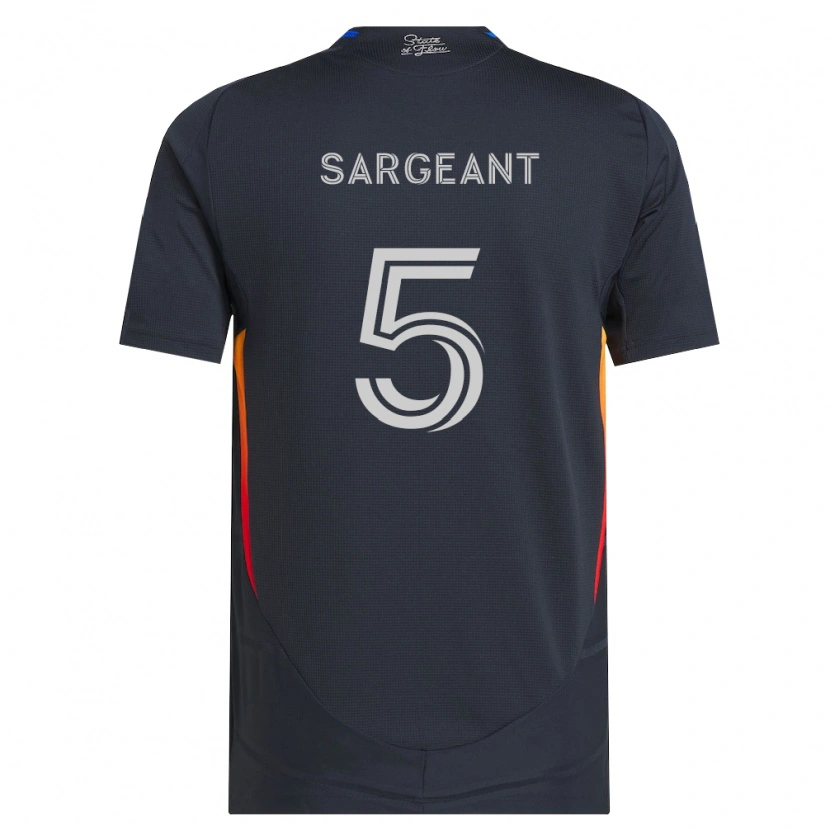 Danxen Kid Kieran Sargeant #5 Dark Gray Red Home Jersey 2026/27 T-Shirt