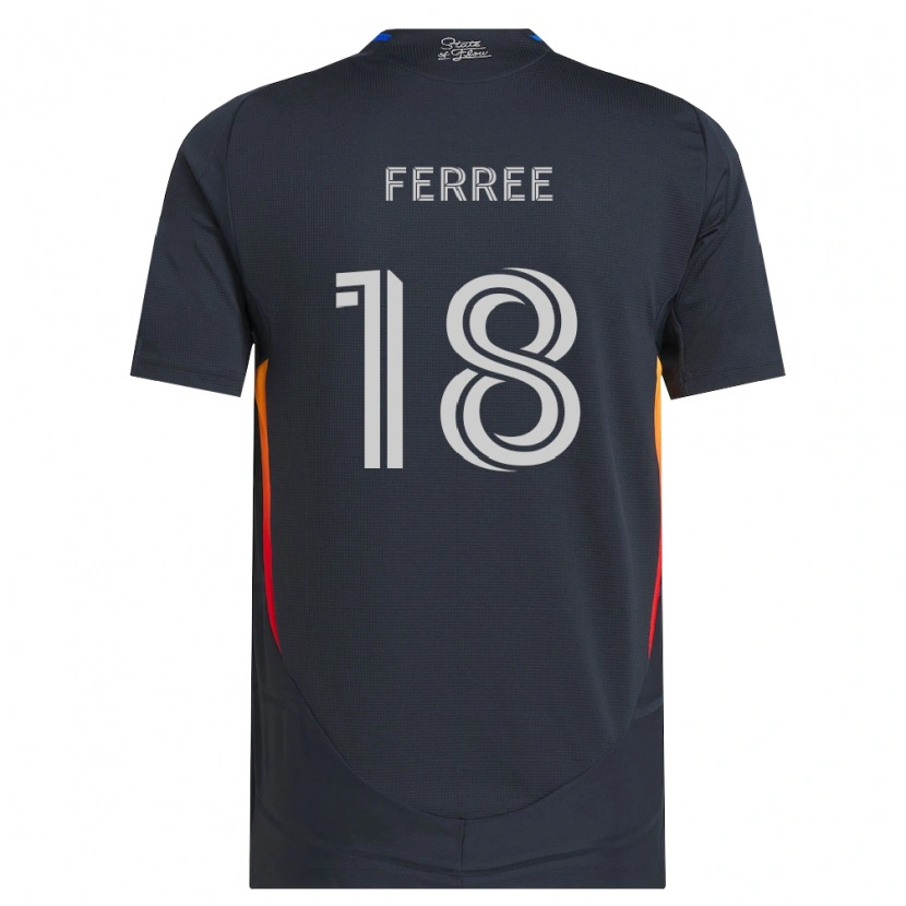Danxen Kid Duran Ferree #18 Dark Gray Red Home Jersey 2026/27 T-Shirt