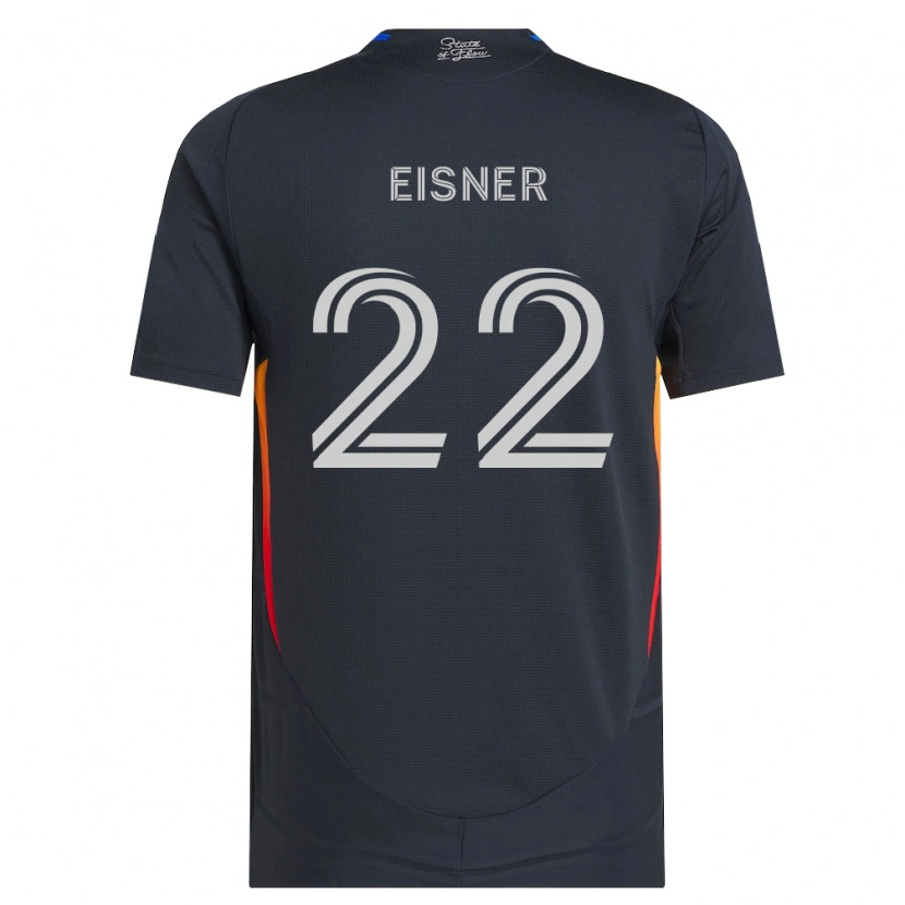 Danxen Kid Wilson Eisner #22 Dark Gray Red Home Jersey 2026/27 T-Shirt