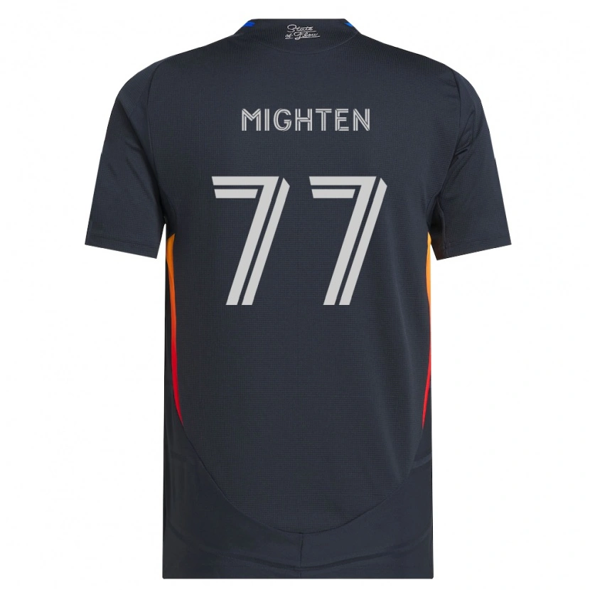 Danxen Kid Alex Mighten #77 Dark Gray Red Home Jersey 2026/27 T-Shirt