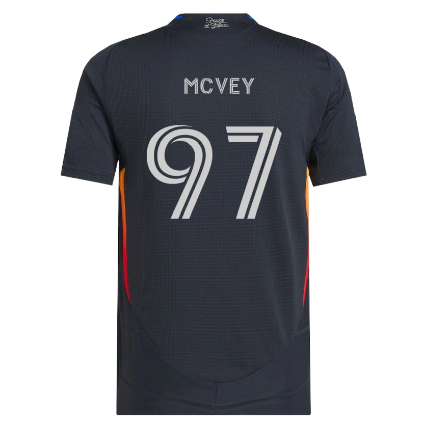 Danxen Kid Christopher Mcvey #97 Dark Gray Red Home Jersey 2026/27 T-Shirt