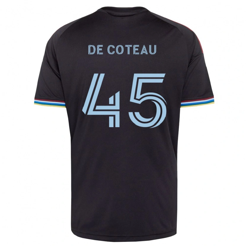 Danxen Kid Jabari De Coteau #45 Black Sky Blue Home Jersey 2026/27 T-Shirt