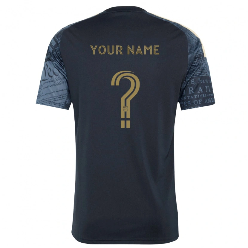 Danxen Kid Your Name #0 Navy Blue Brown Home Jersey 2026/27 T-Shirt