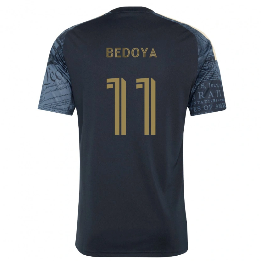 Danxen Kid Alejandro Bedoya #11 Navy Blue Brown Home Jersey 2026/27 T-Shirt