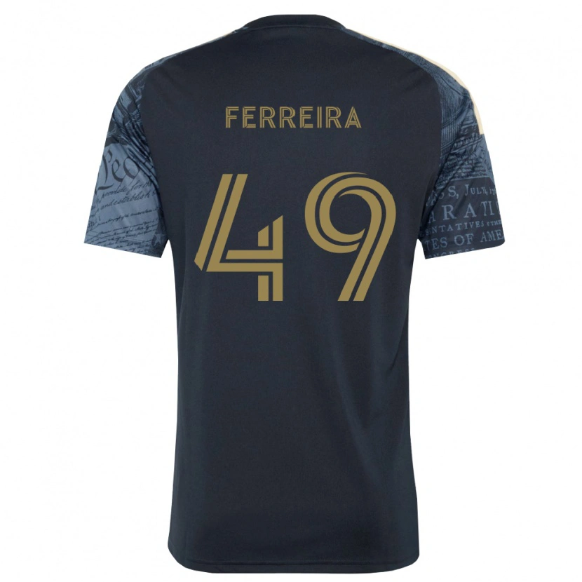 Danxen Kid Willyam Ferreira #49 Navy Blue Brown Home Jersey 2026/27 T-Shirt