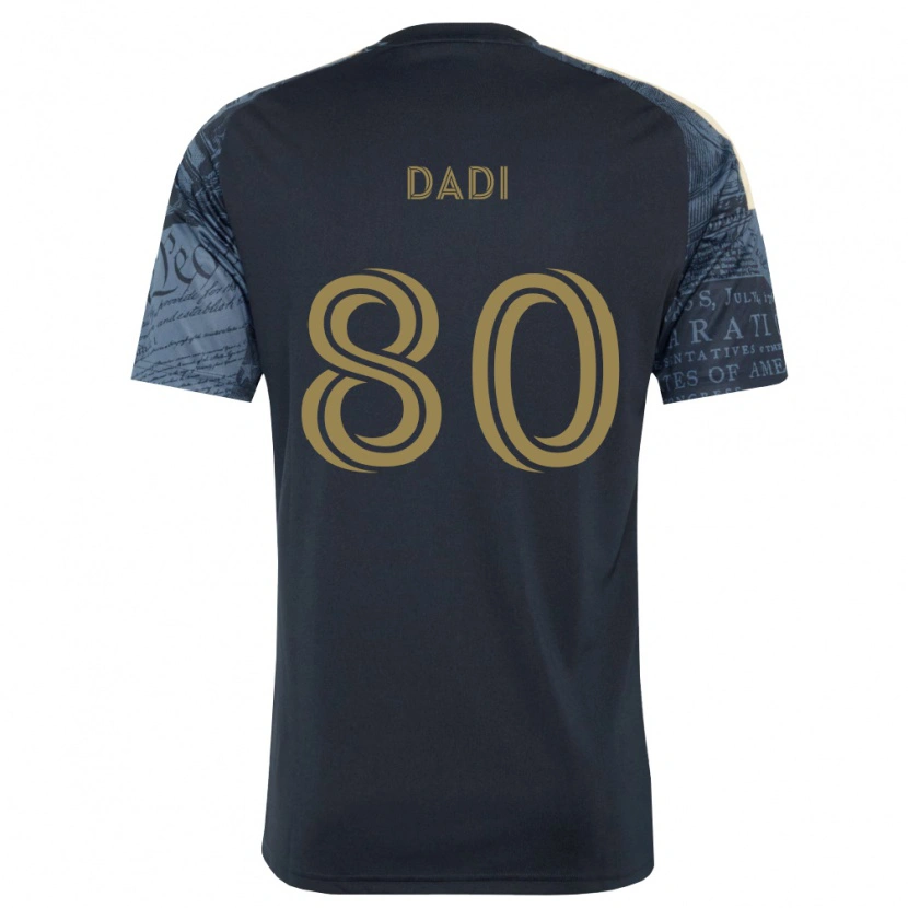 Danxen Kid Paco Dadi #80 Navy Blue Brown Home Jersey 2026/27 T-Shirt
