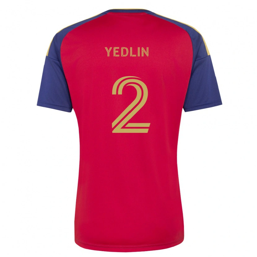 Danxen Kid Deandre Yedlin #2 Royal Blue Brown Red Home Jersey 2026/27 T-Shirt