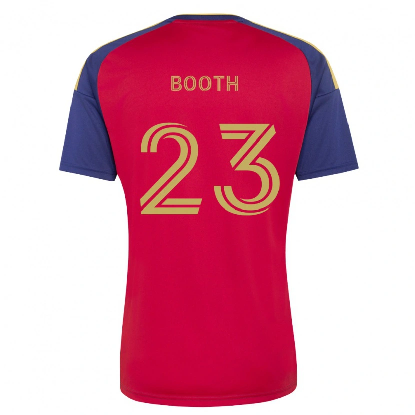 Danxen Kid Zach Booth #23 Royal Blue Brown Red Home Jersey 2026/27 T-Shirt