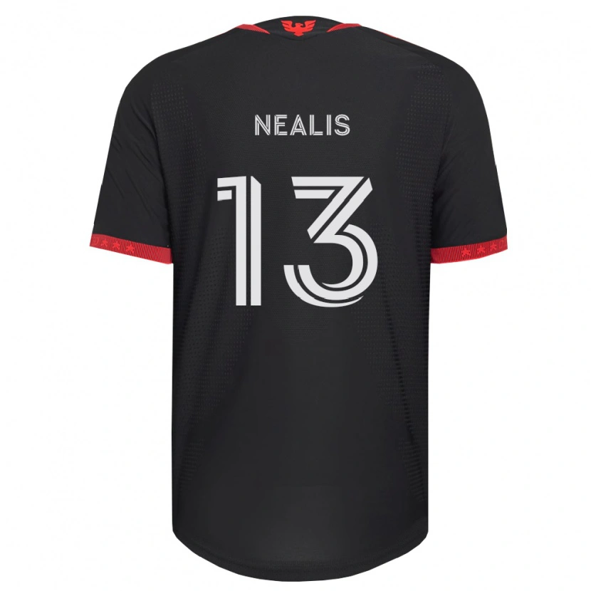 Danxen Kid Sean Nealis #13 Black White Red Home Jersey 2026/27 T-Shirt